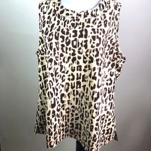 CAbi Ginger Top Cheetah Print Style# 3070 XL